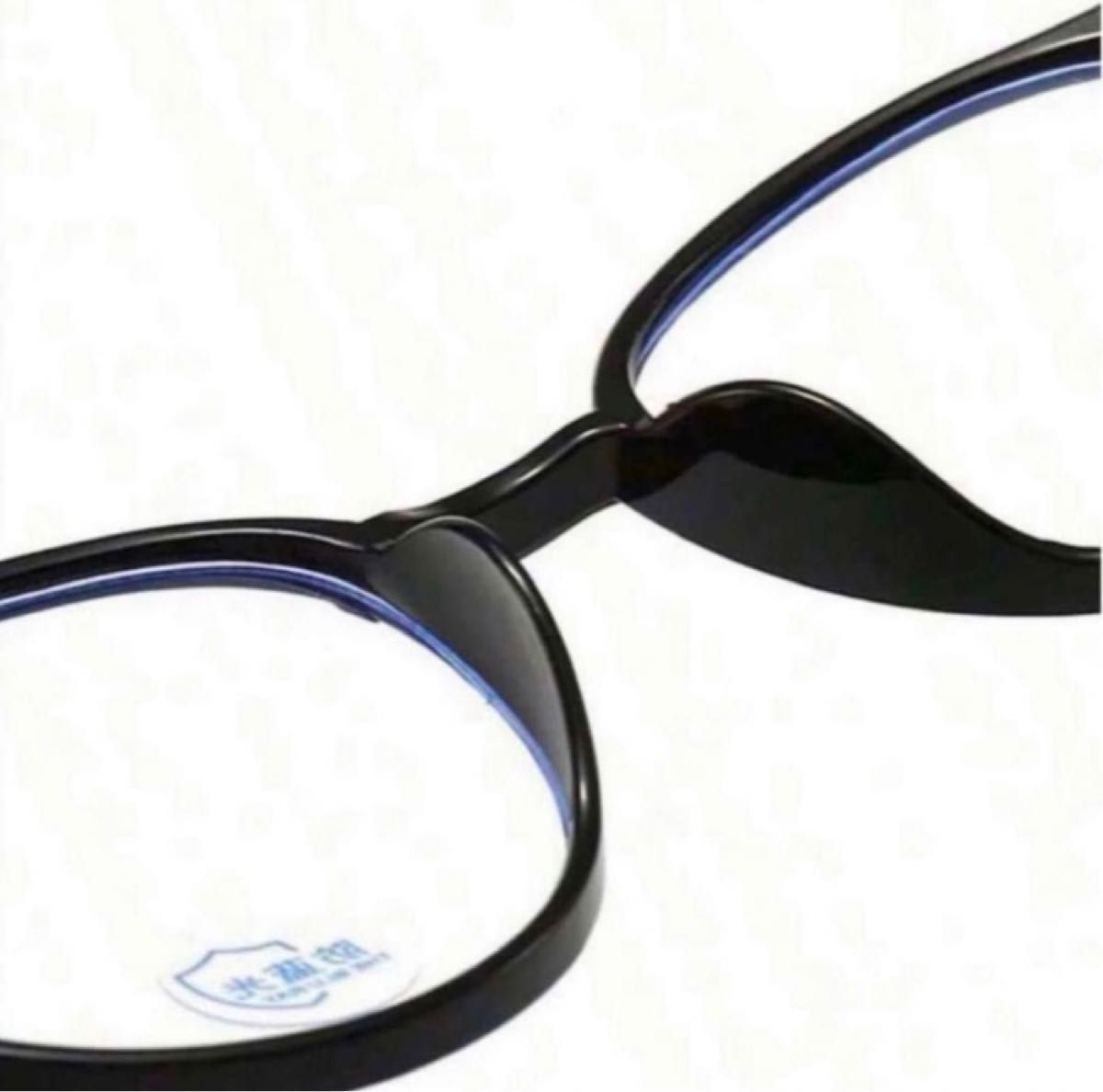 めがね メガネ 眼鏡　遠近両用　ブルーライトカット　老眼鏡+1.5 ブラウン 専用ケース付