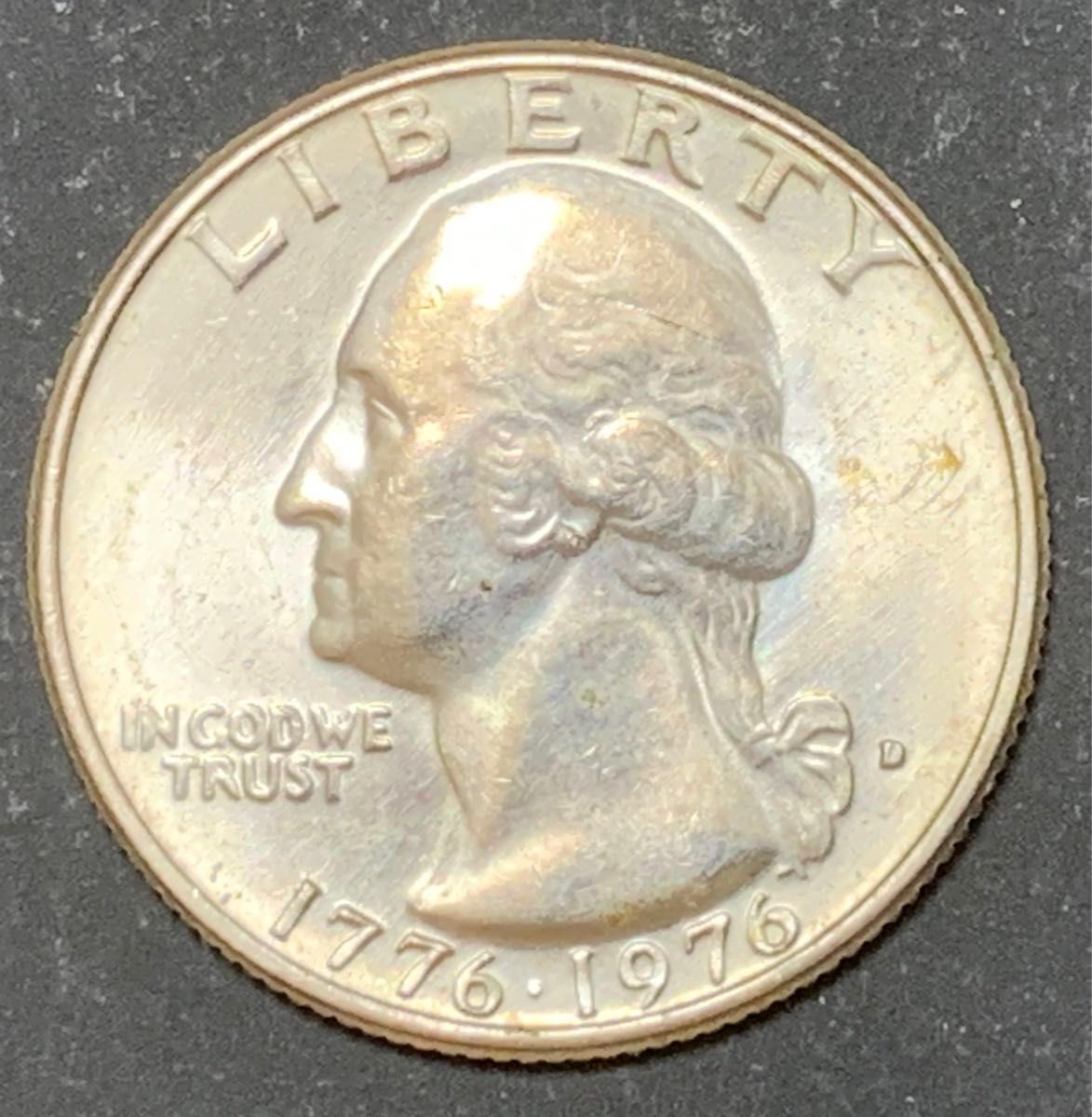 【アメリカ合衆国】　リバティコイン　独立２００周年記念硬貨　美品6枚セット　ミントマークＤ