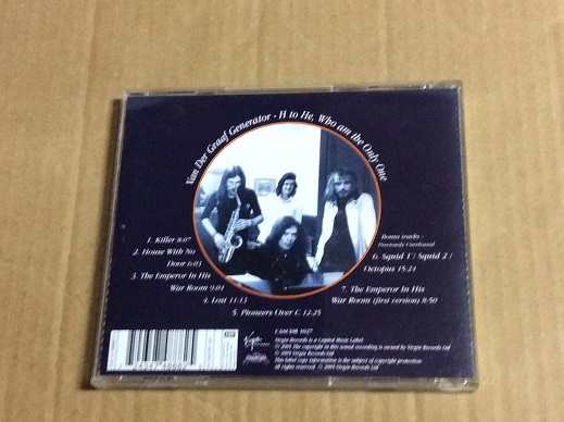 CD Van Der Graaf Generator / H To He Who Am The Only One +2 送料無料 バン・ダー・グラフ・ジェネレーター リマスター ボーナス曲あり