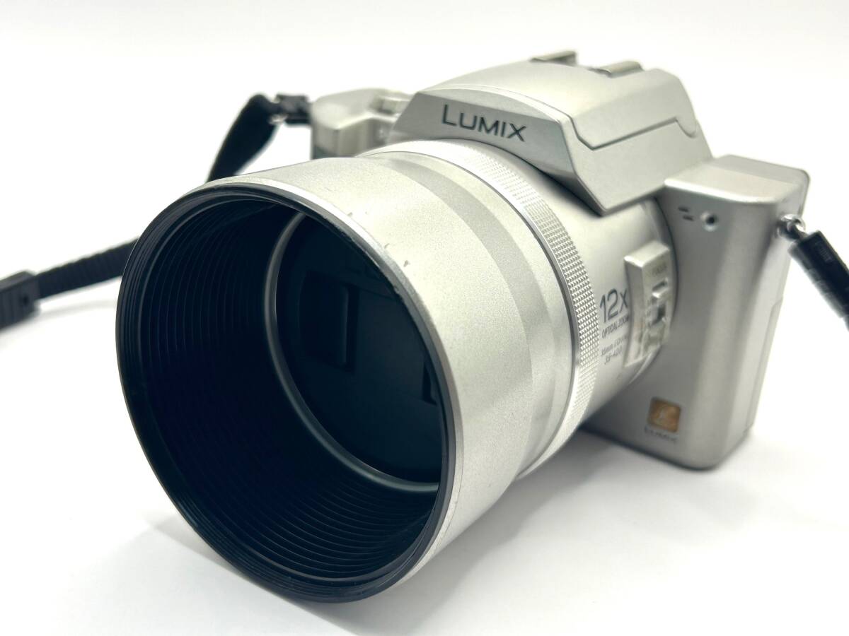 500　Panasonic　パナソニック　LUMIX DMC-FZ10　1:2.8 / 6-72　動作未確認_画像8