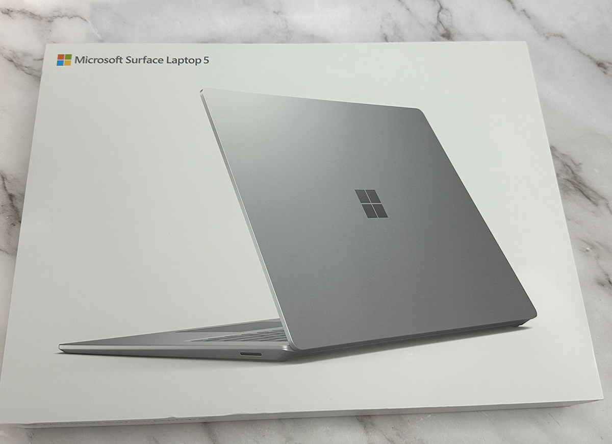 ほぼ未使用 Microsoft Surface Laptop5 15インチ プラチナ RBY-00020 Gen 12th i7 / 8GB / 256GBの画像4