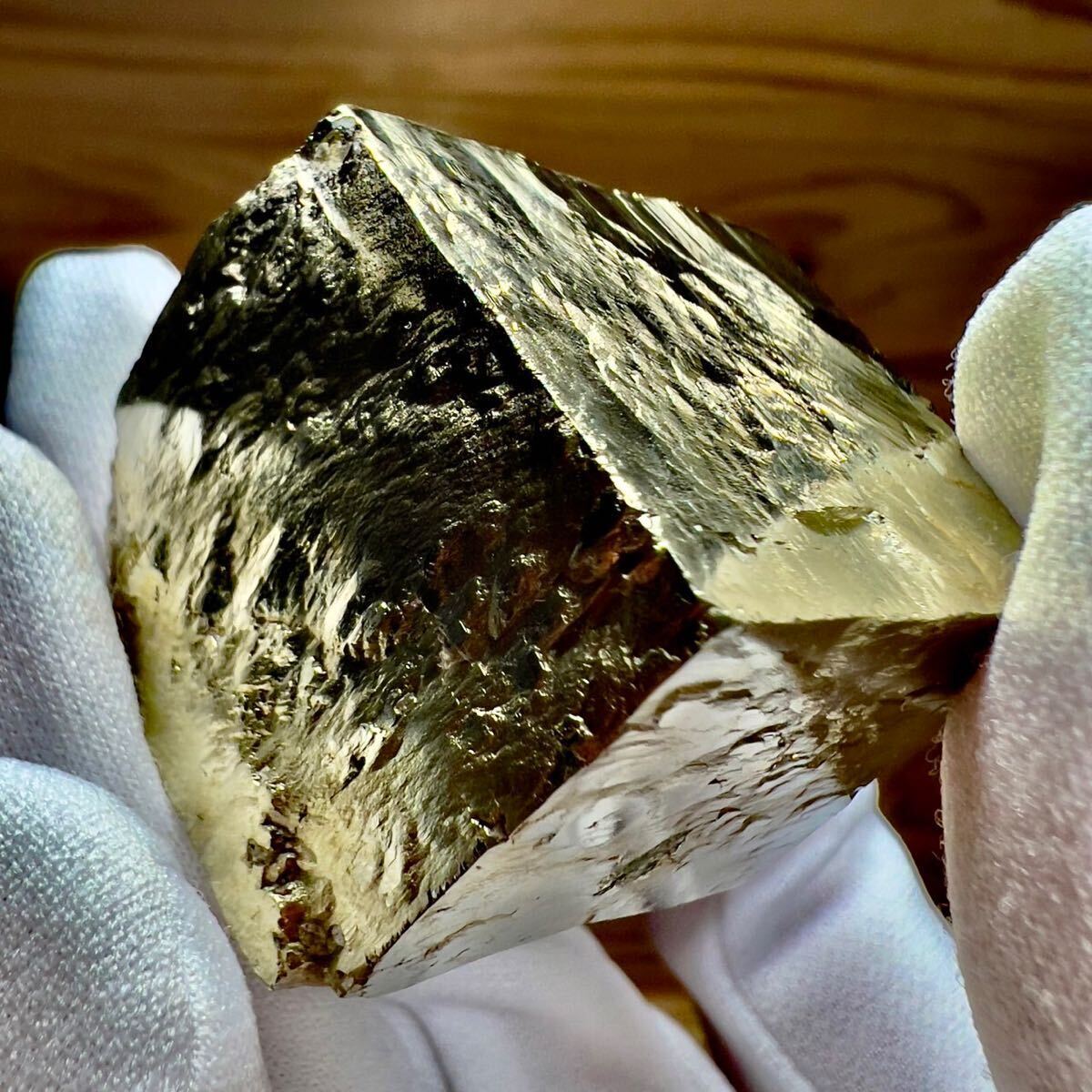 パイライト 黄鉄鉱 スペイン産 キューブ 結晶 天然石 原石 鉱物 鉱物標本 標本 鉱石 石_画像8