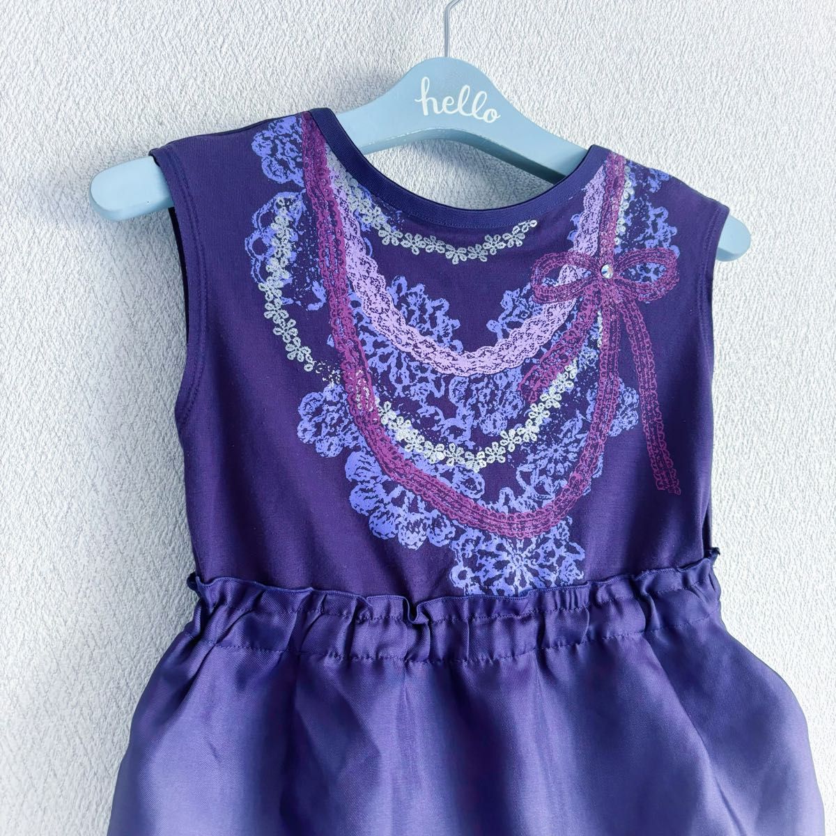 美品 ANNA SUI mini アナスイミニ チュニックワンピース 美品 ANNA SUI mini アナスイミニ チュニックワンピース
