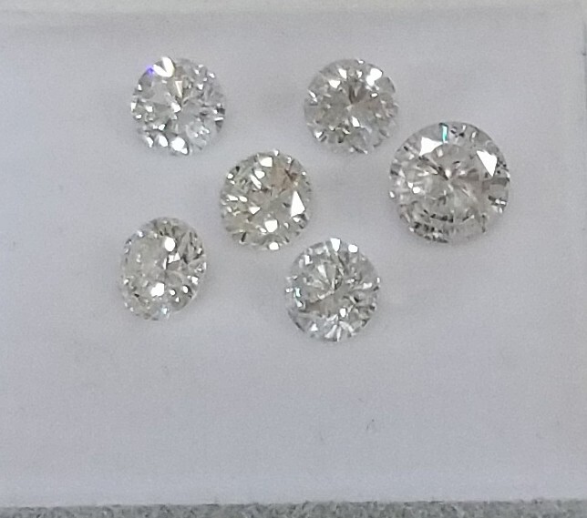 天然ダイヤモンド ルース おまとめ約1.501ctの画像1