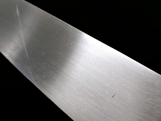 3Q selling up! tax less *henkerus*. cooking kitchen knife * approximately 199mm*ZWILLING J.A.HENCKELS*SOLINGEN*NO STAIN-FRIODUR* cutlery * present condition * article limit *0508-4