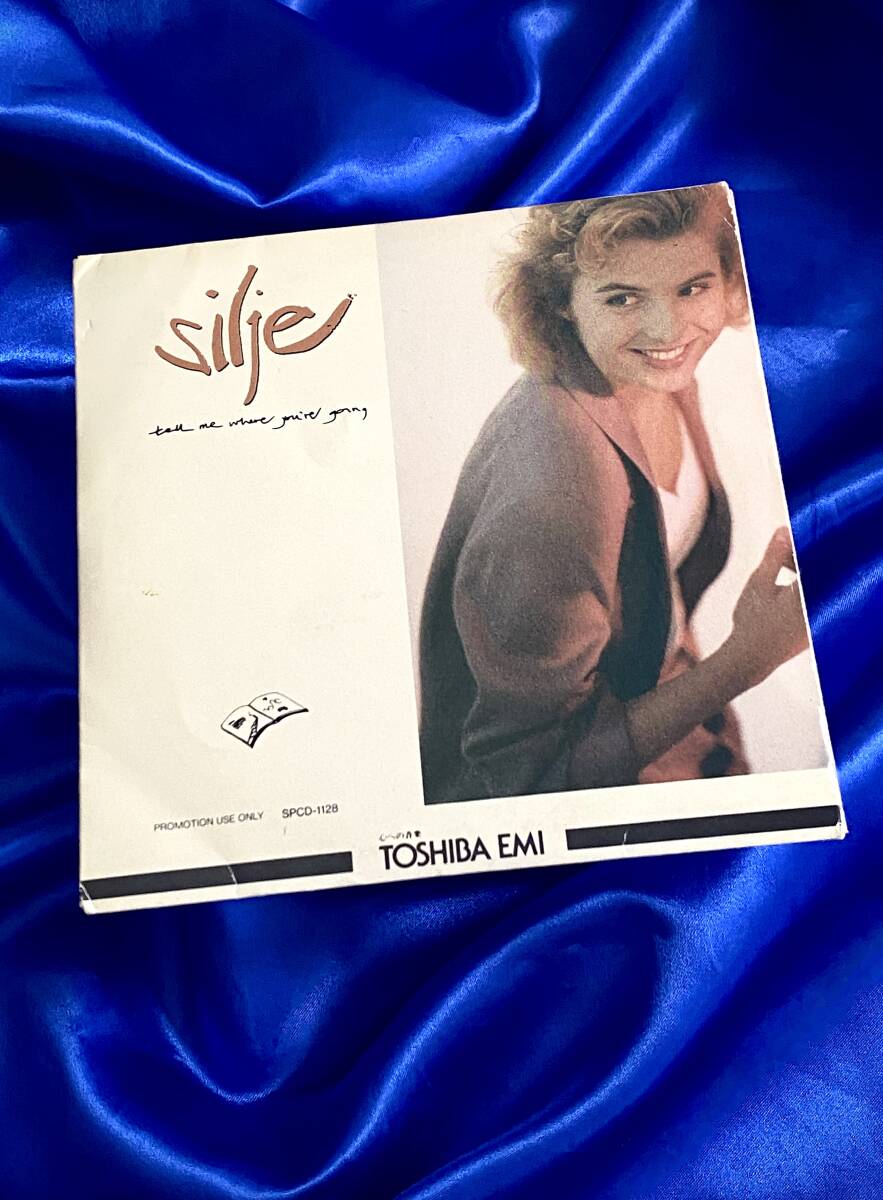 ★Silje / Tell Me Where You're Going　セリア●1990年日本盤/プロモ・見本盤SPCD-1128 　Silje Nergaard Heine Totland_画像1