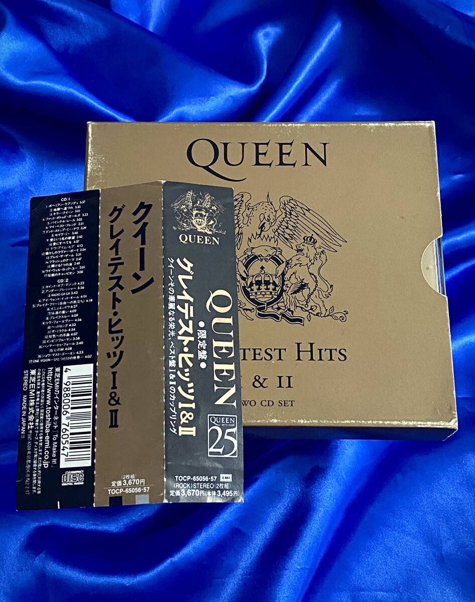 ★Queen / Greatest Hits I & II　クイーン/ グレイテスト・ヒッツ1&2●1998年日本盤EMI TOCP-65056・57_画像4
