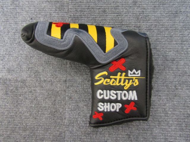 ♪新品[4744] Scotty Cameron 2012 Scottys Custom Shop Limited Industrial Junk Yard Dog Yellow Striped/スコッティキャメロン_画像1