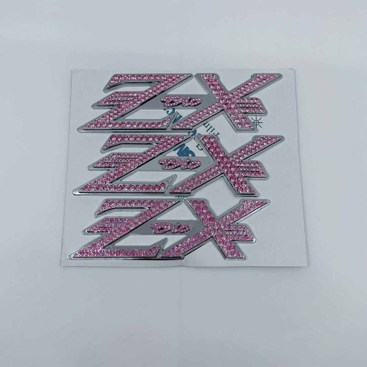 セール　ライブDio ZX AF35 クリスタル 3Dエンブレムメッキ ピンク 新着新品_画像1