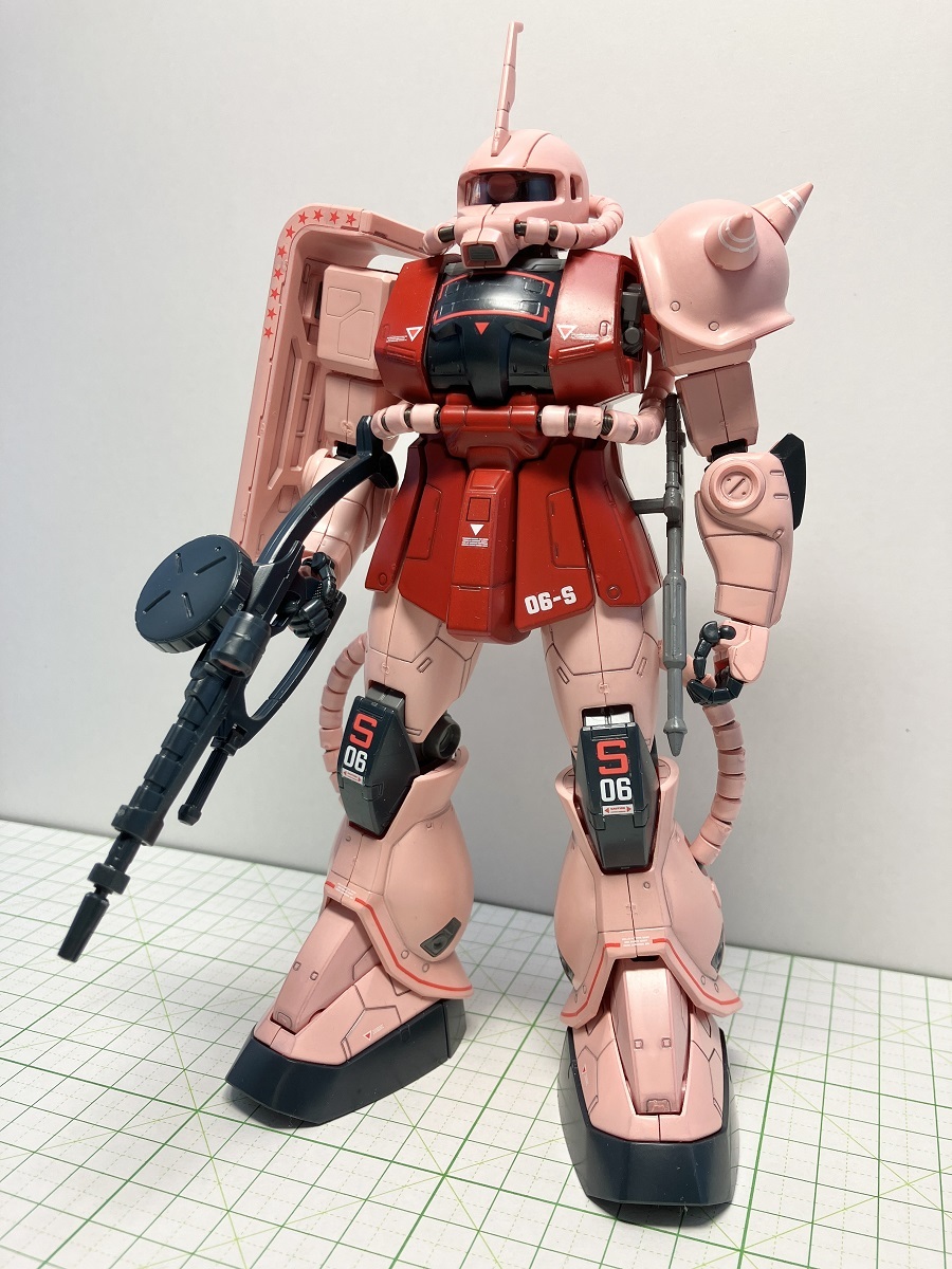 MG MS-06S ザクⅡ Ver.1.0　完成品　シャア専用リアルタイプ