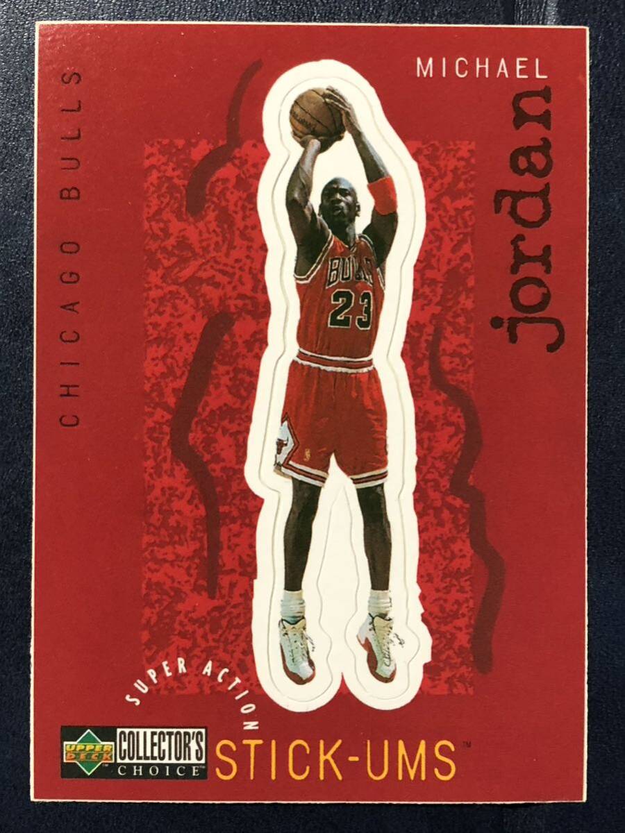 1997-98 Collector’s Choise Michael Jordan (Super Action Stick-Ums)の画像1