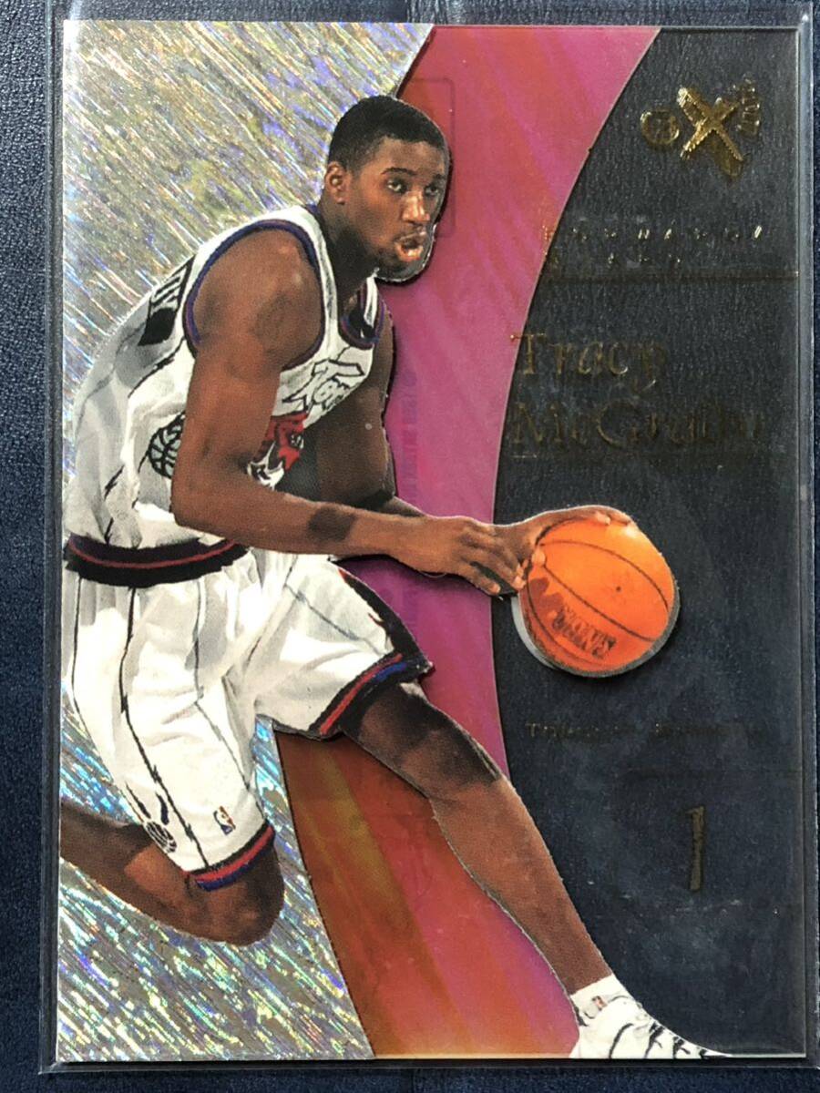 1997-98 E-X2001 Tracy McGrady ルーキーカード_画像1