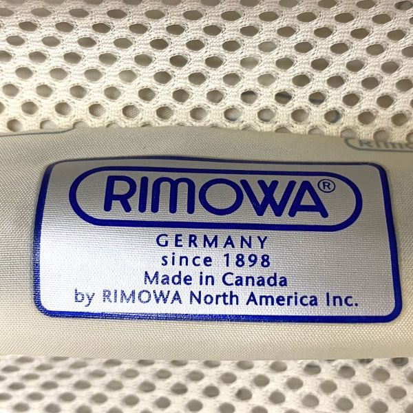 W001-H27-817 RIMOWA リモワ キャリーケース 旅行バッグ 8276311100377 約41cm×61cm×24.5cm_画像9