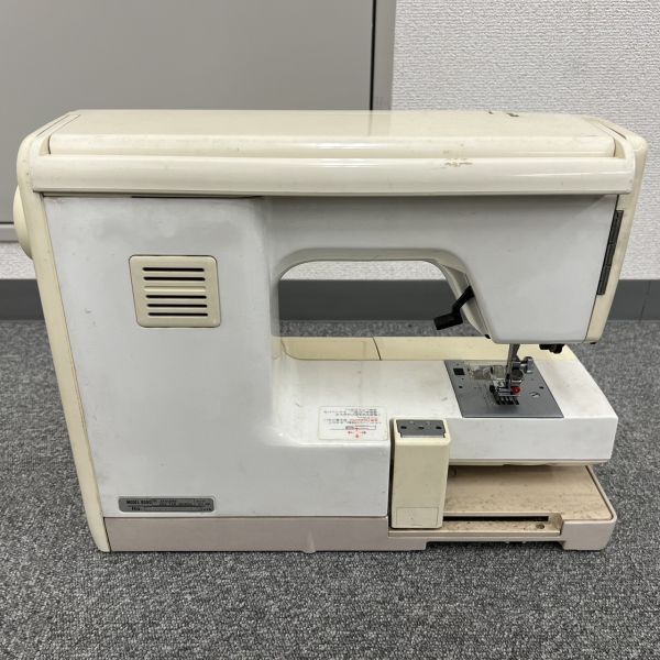 B408-H29-382 JANOME ジャノメミシン GRAPHICA コンピューターミシン MODEL8000/900041456 ハンドクラフト 手工芸 通電確認済み_画像4