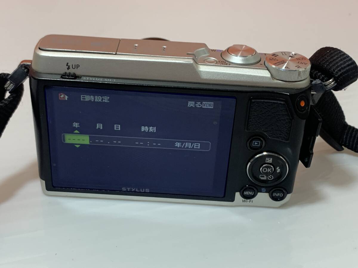 17/78☆OLYMPUS　SH-1　OPTICAL 5-AXIS IS　STYLUS　オリンパス　コンパクトデジタルカメラ　充電器/F-2AC-1B　写真追加有☆C1_画像3