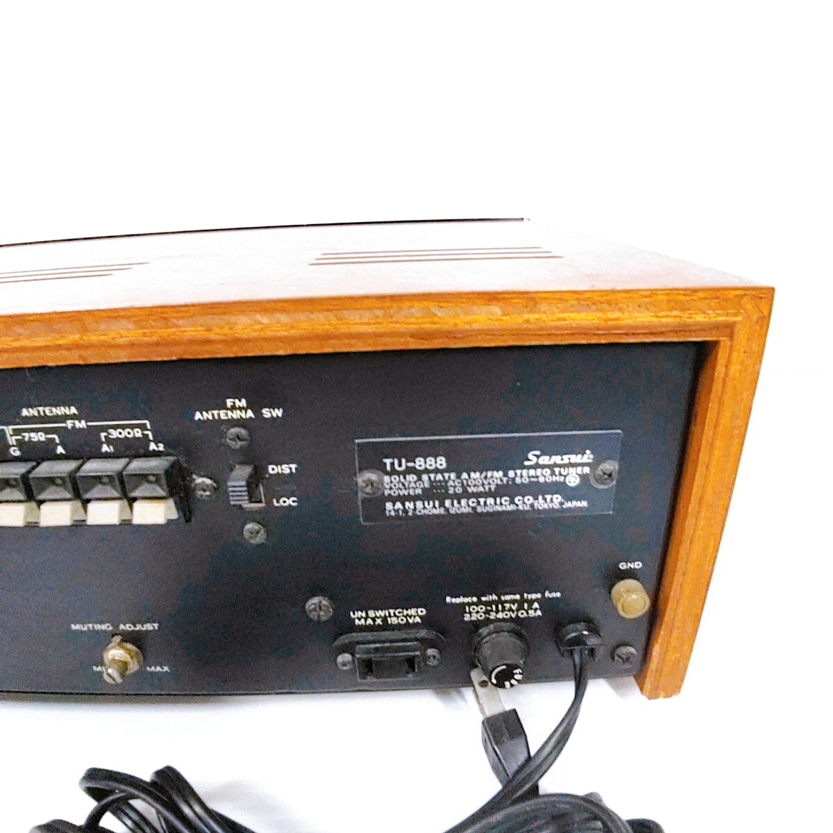 SANSUI TU-888 AM/FMステレオチューナー美品｜Yahoo!フリマ（旧