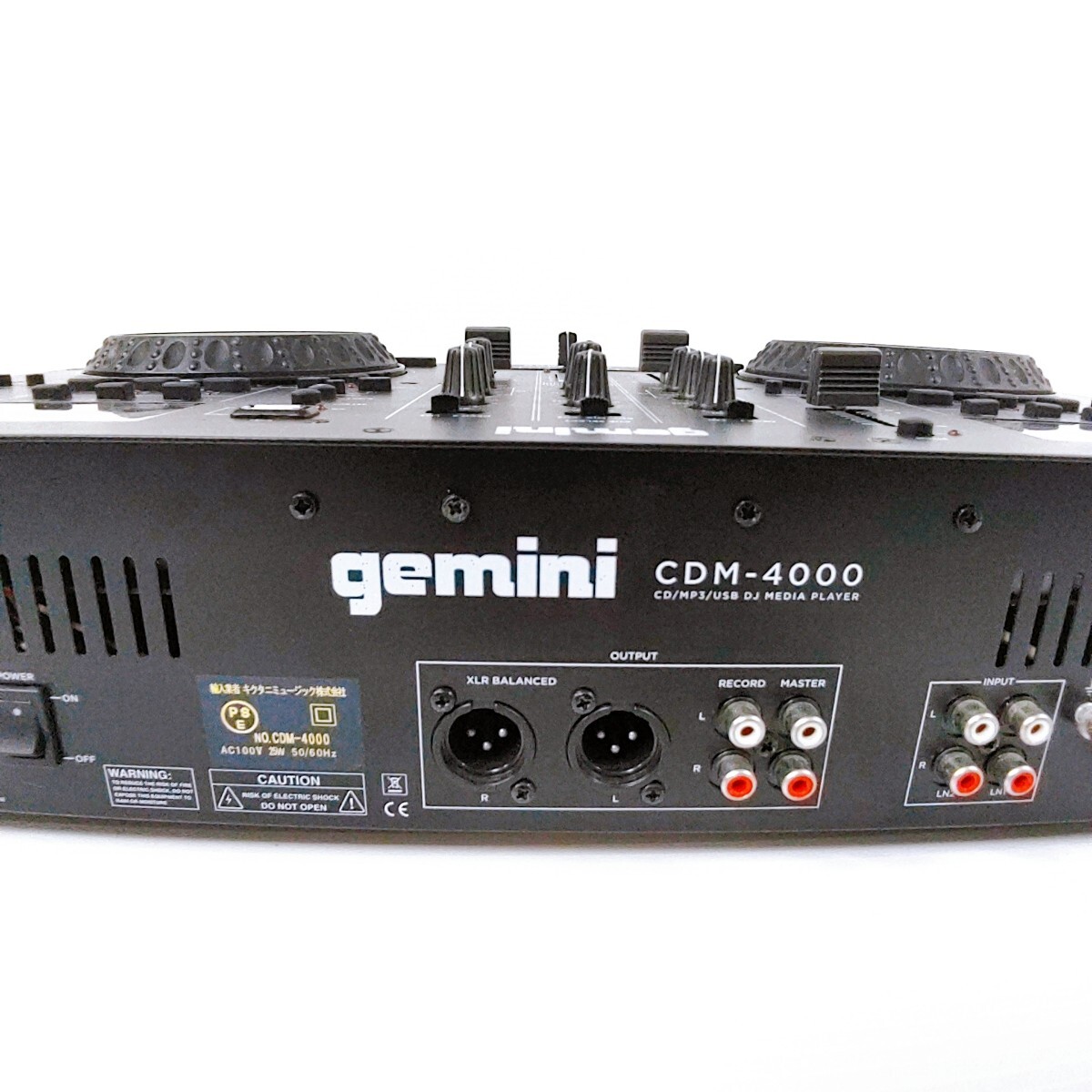 [ operation goods ]GEMINI CDM-4000 CDJ controller 