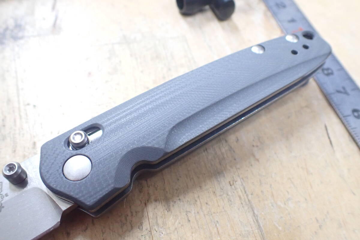 『K12B』BENCHMADE ベンチメイド VALET 485 M390 フォールディングナイフ _画像6