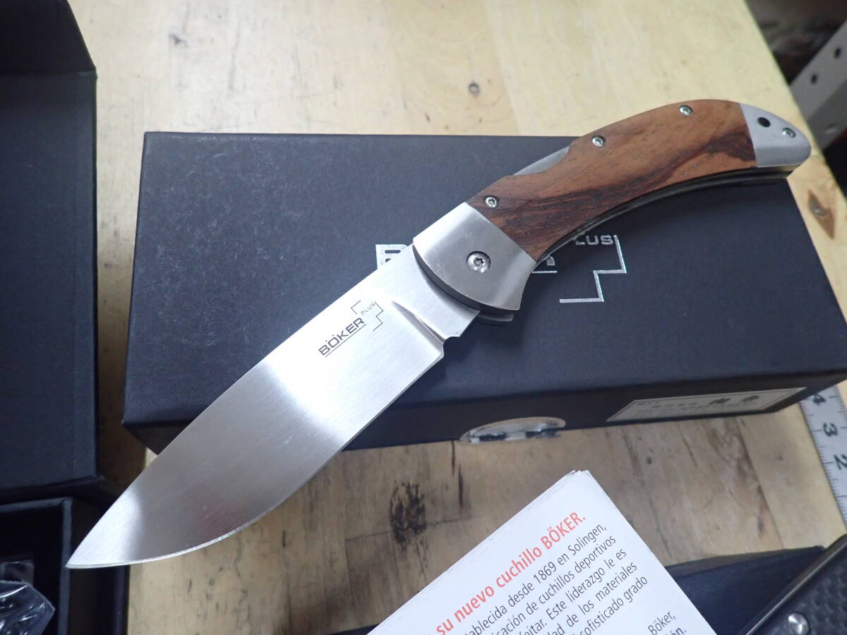 『K04F』BOKER PLUS ボーカープラス ナイフ 3本（3点）まとめてセット フォールディングナイフ シースナイフ の画像5
