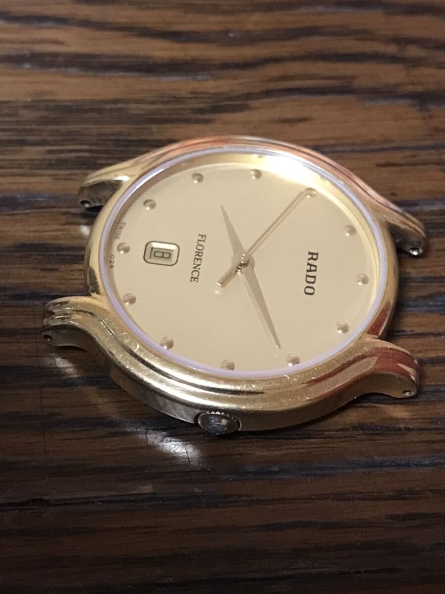 RADO ラドー メンズ 腕時計 FLORENCE SAPPHIRE CRYSTAl 129.3645.2 稼働品 本体のみの画像4