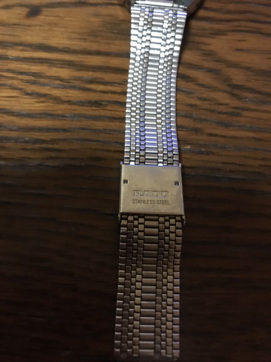 RADO ラドー メンズ 腕時計 DIA STAR 711.9501.3 ベルト純正 K161 ジャンク品の画像8