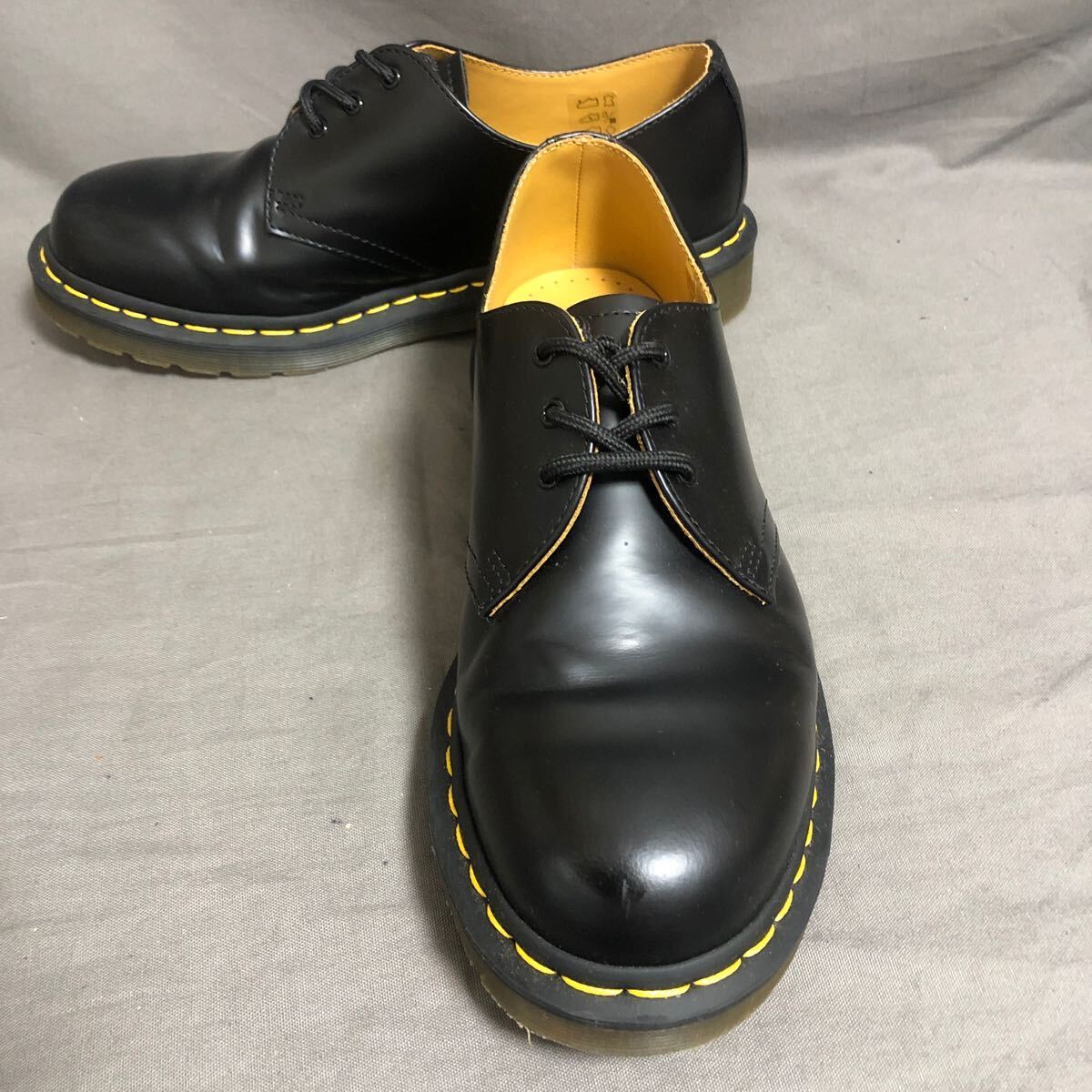 【使用少 】ドクターマーチン　★UK7　US8　約25～25.5㎝　10085　3ホール　ブラック　【Dr.Martens 】_画像4