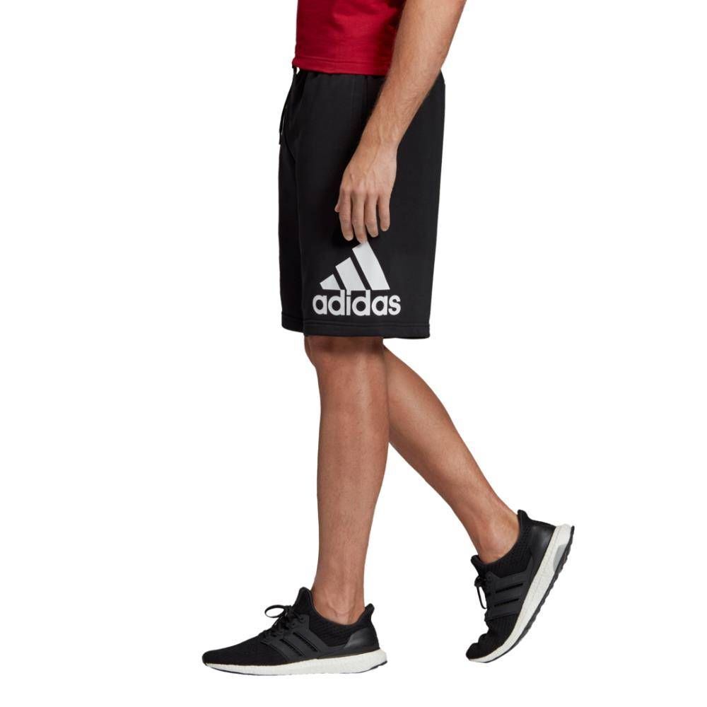 ★アディダス adidas 新品 メンズ カジュアル スポーツ スウェット ハーフパンツ ショーツ 黒 2XLサイズ [DX7662-XO] 四 零★QWER_画像4