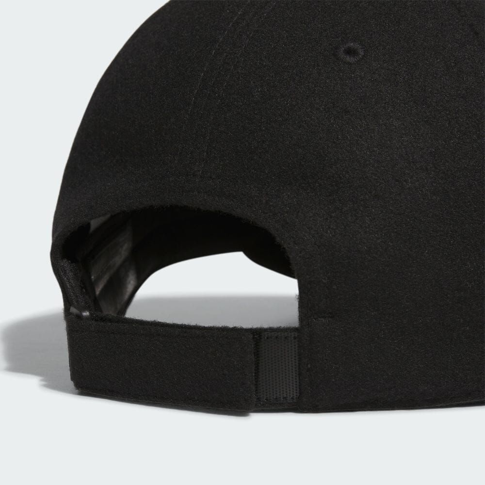 * Adidas Golf ADIDAS GOLF new goods men's Logo flannel tweed cap hat CAP black 57-60cm[IA26351N-5760] 7 *QWER QQAA-60