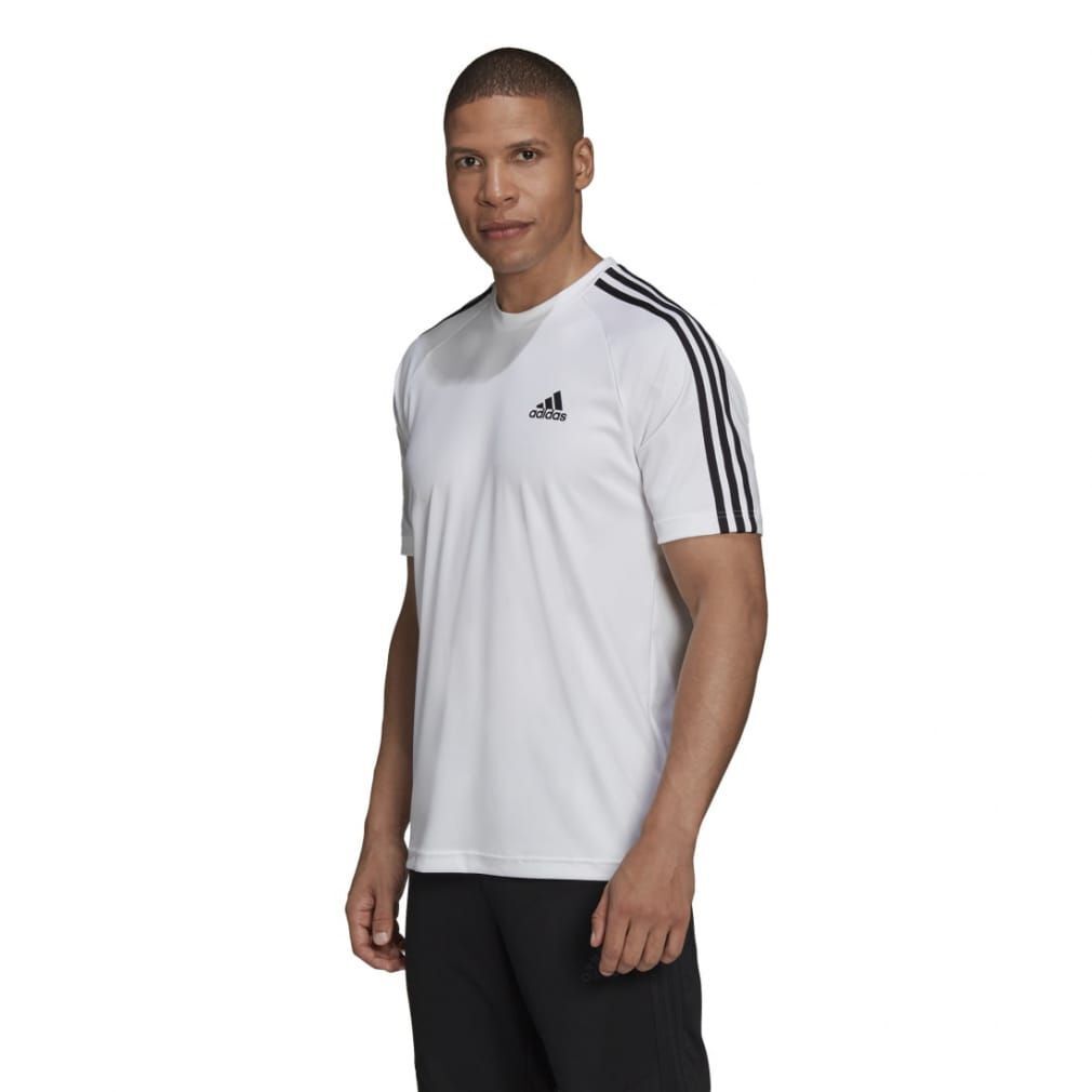 ●送料390円可能商品 アディダス ADIDAS 新品 メンズ M SERENO 3S Tシャツ Tシャツ 半袖 トップス 白 XXLサイズ [H28900-XO]三 零★QWERの画像2