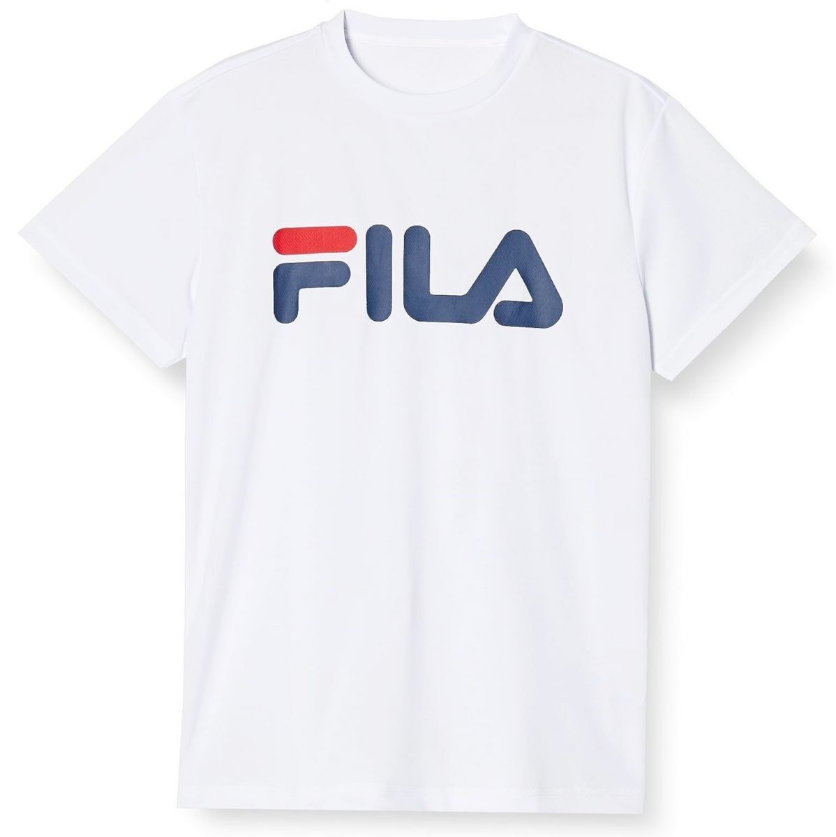 ●送料390円可能商品 フィラ FILA 新品 定番 メンズ COOL 冷感 UVCUT スポーツ 半袖 Tシャツ 白 XLサイズ [412359-WT-LL]一 三 参★QWERの画像2