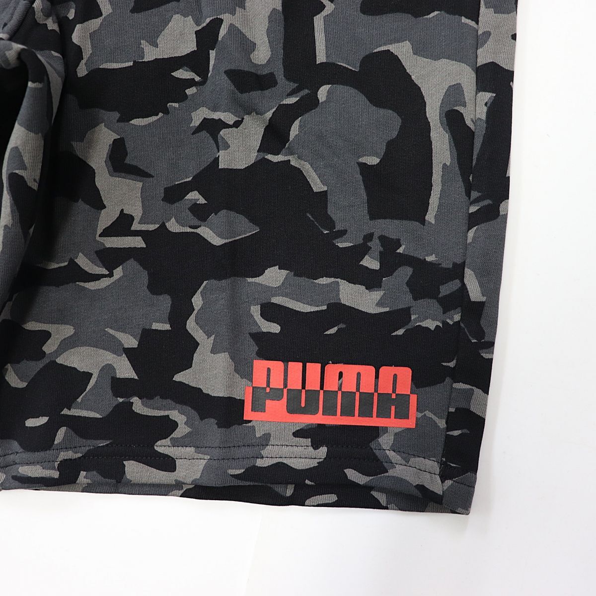 * Puma PUMA new goods men's comfortable sweat casual camouflage camouflage duck shorts shorts pants [531501-01-M] US four 0 *QWER*