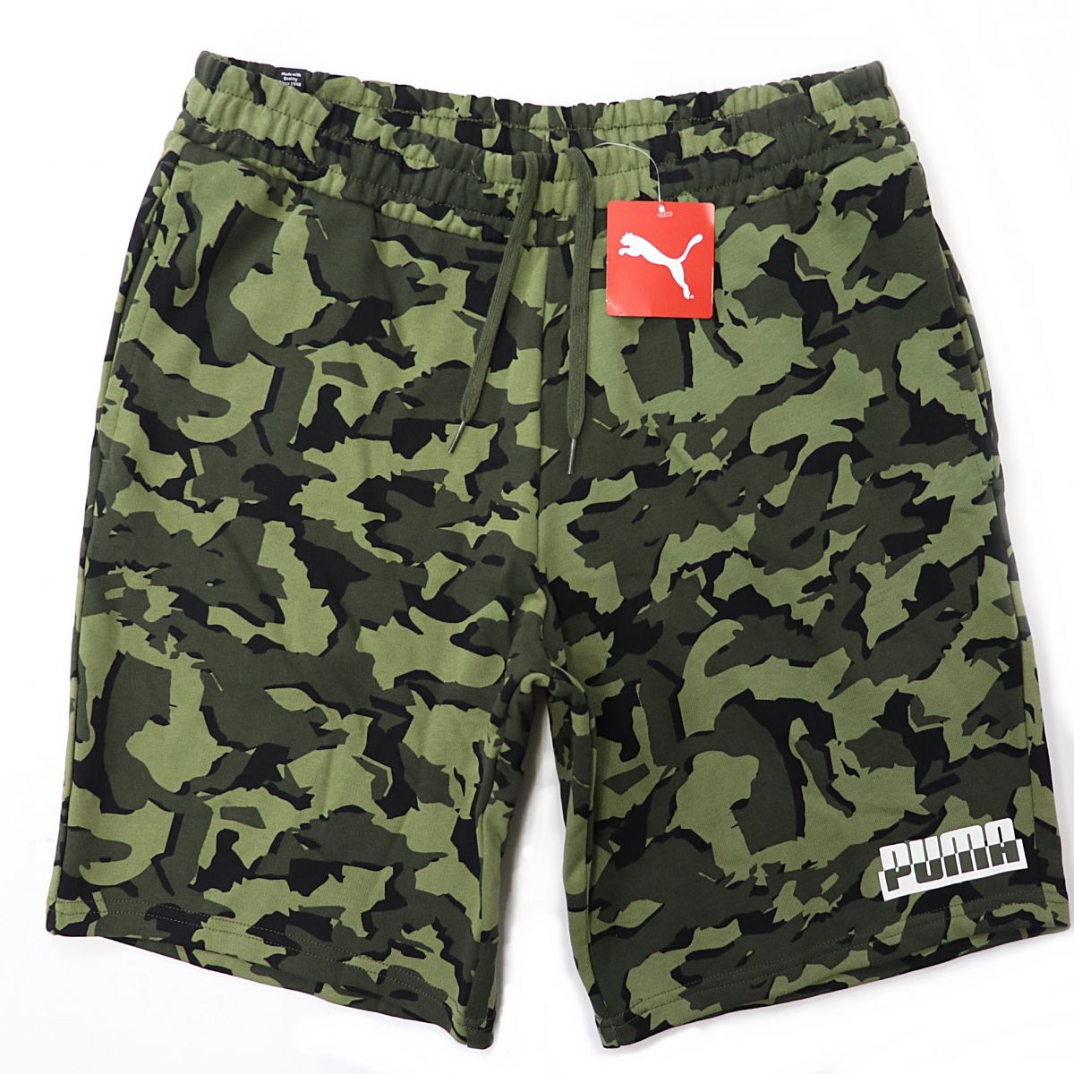 * Puma PUMA new goods men's comfortable sweat casual camouflage camouflage duck shorts shorts pants [531501-70-M] US four 0 *QWER*