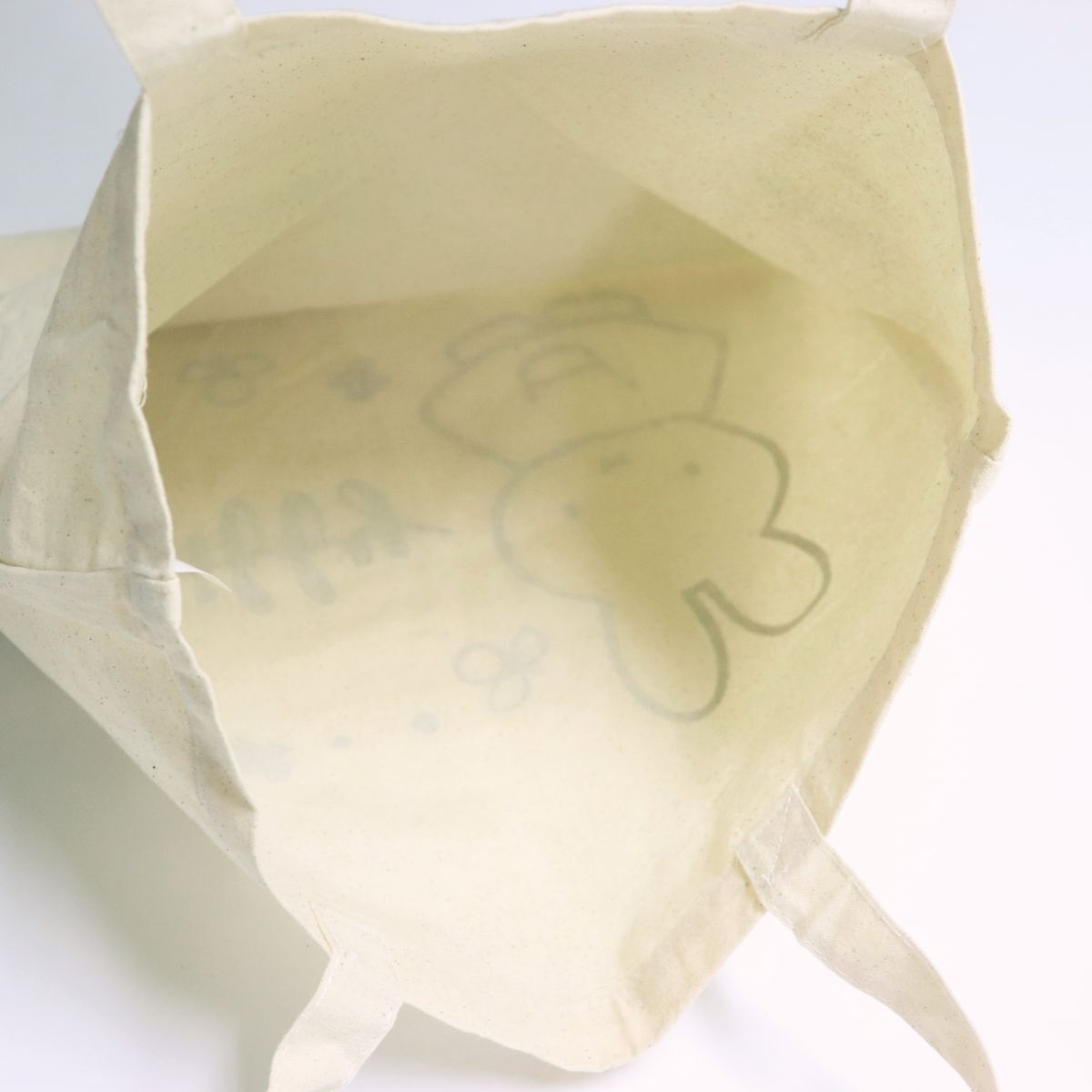 * стоимость доставки 390 иен возможность товар Miffy MIFFY... Chan новый товар брезент парусина большая сумка BAG портфель сумка [MIFFY-GRY1N] один шесть *QWER*