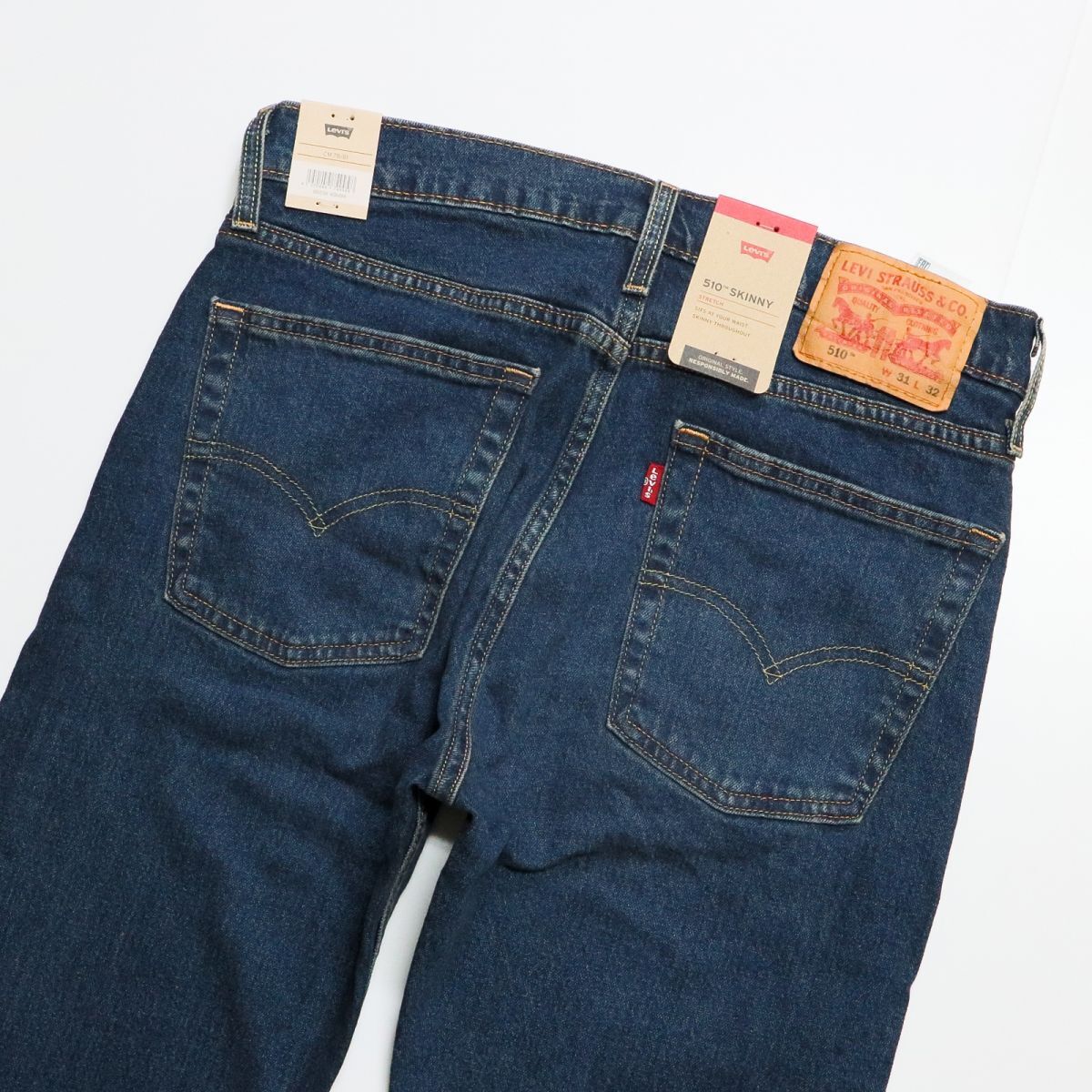 ★リーバイス Levis 510 新品 メンズ 快適 ストレッチ カジュアル スキニー ジーンズ デニム 31インチ [05510-1208-31] 四 壱★QWER★_画像1