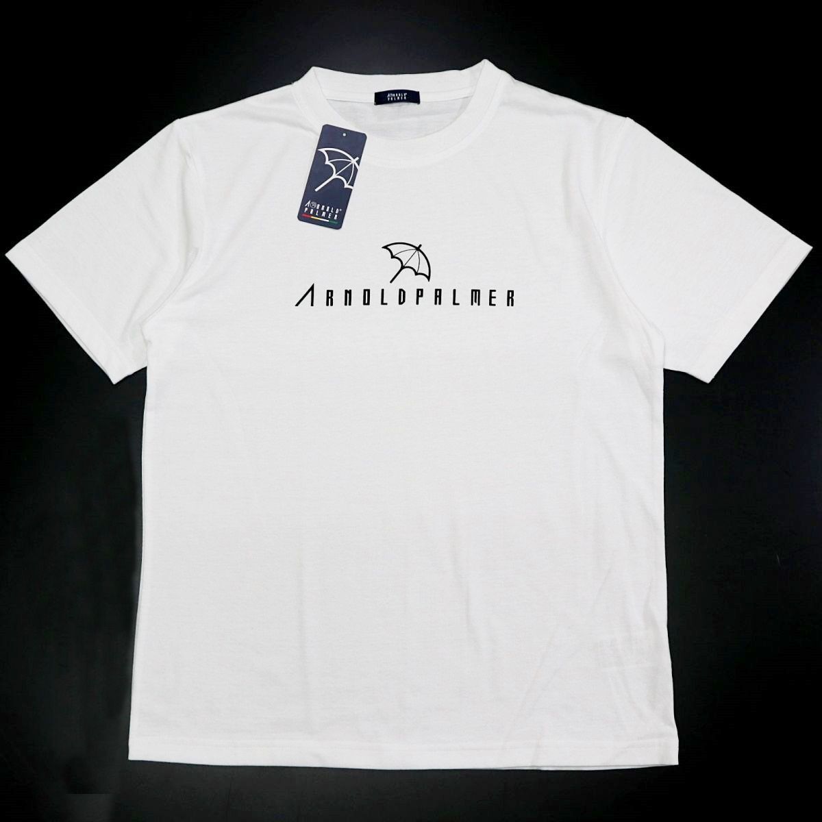 ●送料390円可能商品 アーノルドパーマー ARNOLD PALMER 新品 メンズ シンプル 半袖 Tシャツ 白 XLサイズ[4991865T-75-LL]一 三 参★QWER★_画像2