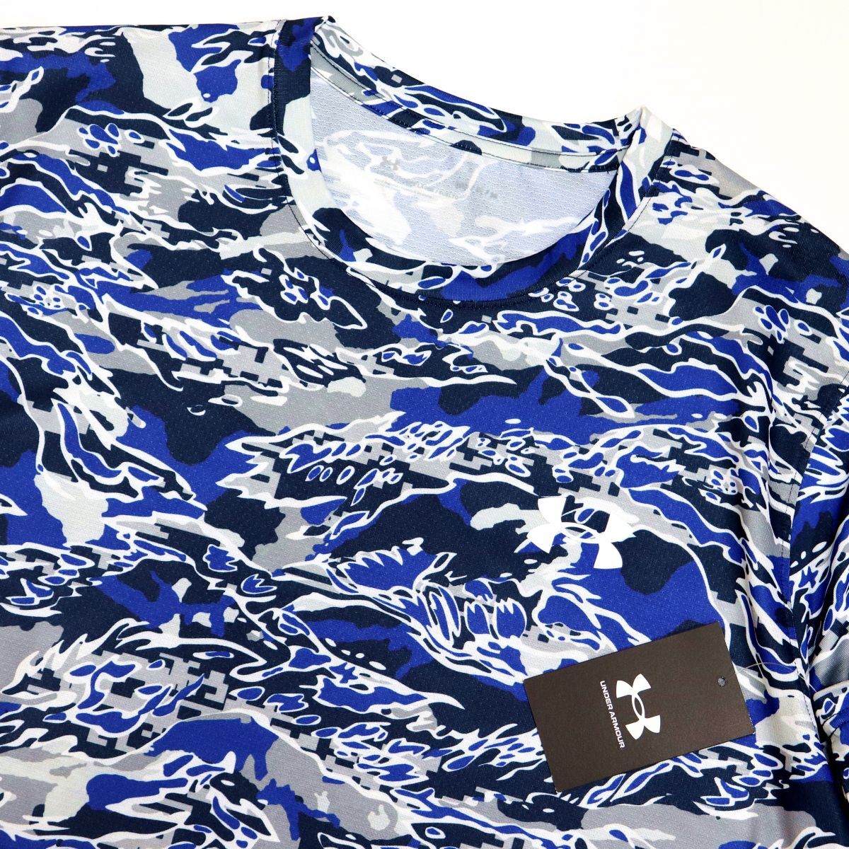 * postage 390 jpy possibility commodity Under Armor UNDER ARMOUR new goods men's . sweat speed . anti-bacterial deodorization camouflage short sleeves T-shirt [13719054581N-M] three .*QWER