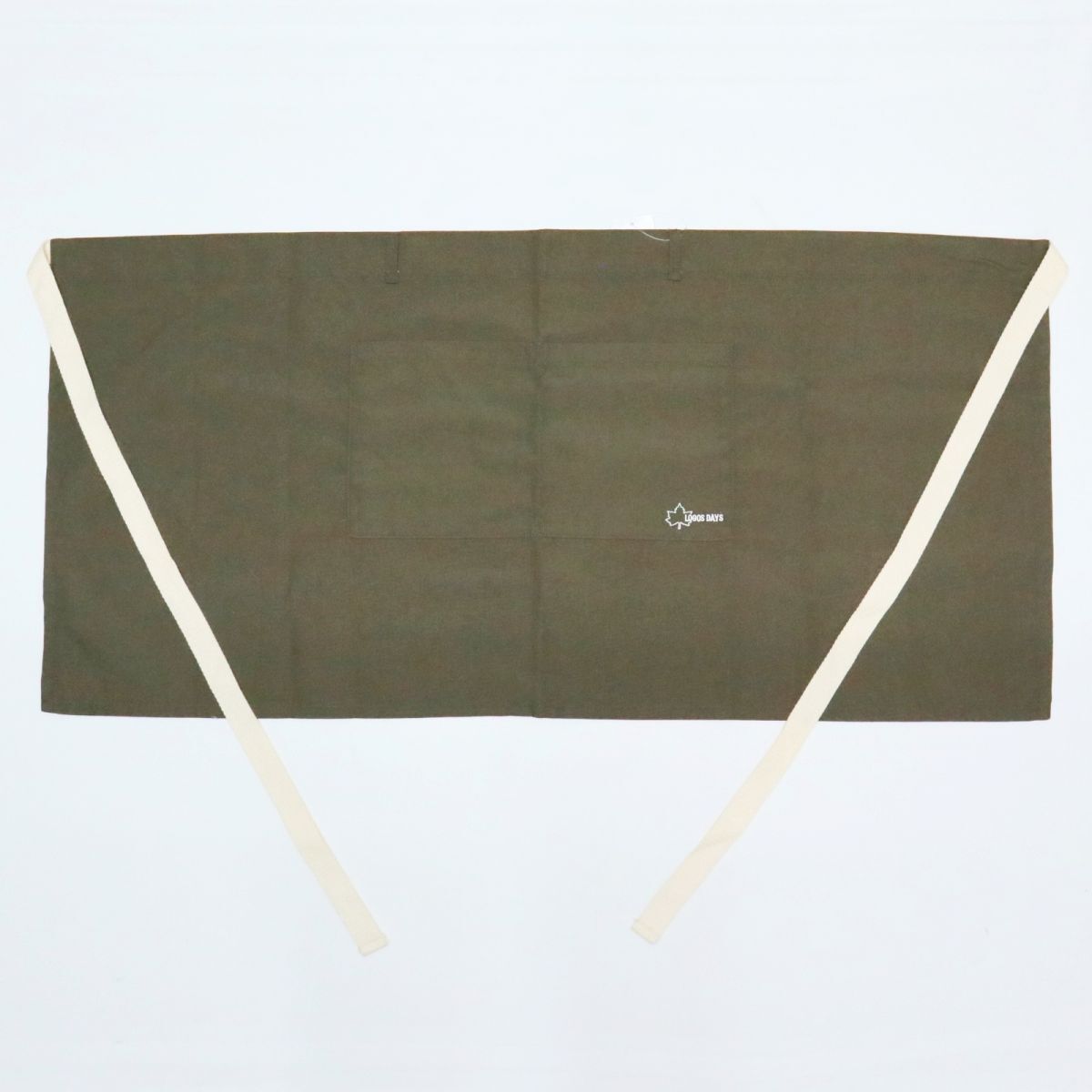 * postage 390 jpy possibility commodity Logos LOGOS DAYS outdoor camp new goods with pocket apron apron [SMSKLD149B-DGRN] one three .*QWER*