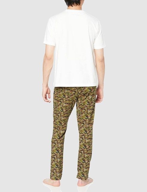 * Champion Champion new goods men's short sleeves T-shirt long pants top and bottom set suit room wear camouflage [SETOM3123031N-M]..*QWER*