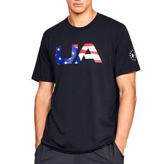 ●送料390円可能商品 アンダーアーマー UNDER ARMOUR 新品 メンズ 速乾 トレーニング 半袖 Tシャツ 黒 XL [13333520011N-XL]三 参★QWER_画像1