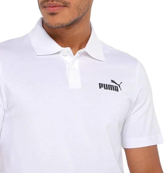 * postage 390 jpy possibility commodity Puma PUMA new goods men's casual ESS jersey - polo-shirt with short sleeves Polo white [586676021N-3XL] US three 0 *QWER*