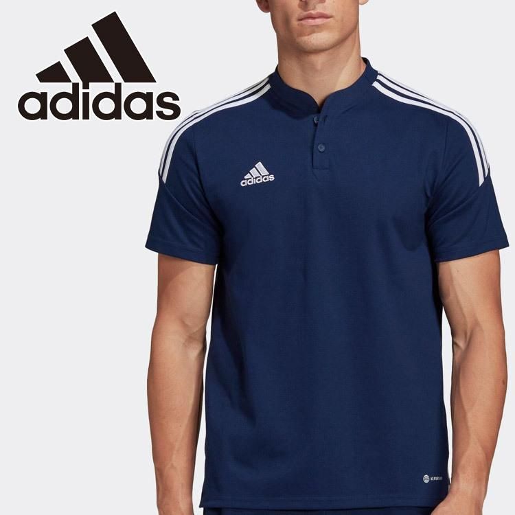 ●送料390円可能商品 アディダス ADIDAS 新品 メンズ AERO. READY 吸汗速乾 ドライ 半袖 ポロシャツ 紺 XXLサイズ [H44108-XO]三 零★QWER_画像1