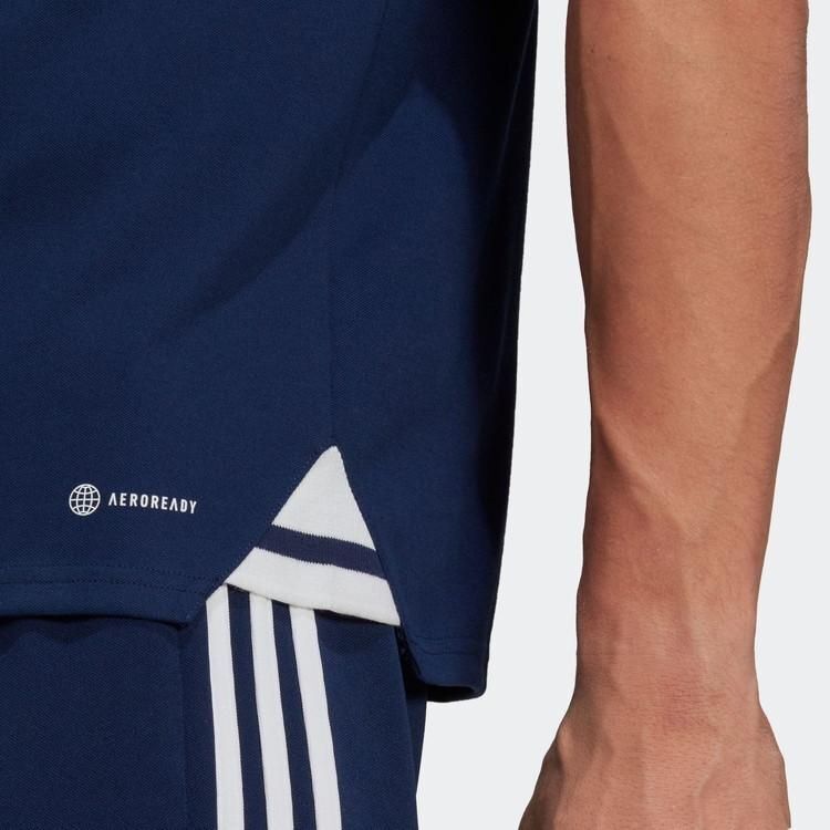 ●送料390円可能商品 アディダス ADIDAS 新品 メンズ AERO. READY 吸汗速乾 ドライ 半袖 ポロシャツ 紺 XXLサイズ [H44108-XO]三 零★QWERの画像4