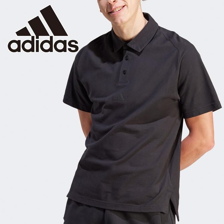 ●送料390円可能商品 アディダス ADIDAS 新品 メンズ Z.N.E. プレミアム ポロシャツ ゴルフ GOLF Lサイズ 黒[IA31241N-L]三 弐★QWER_画像1