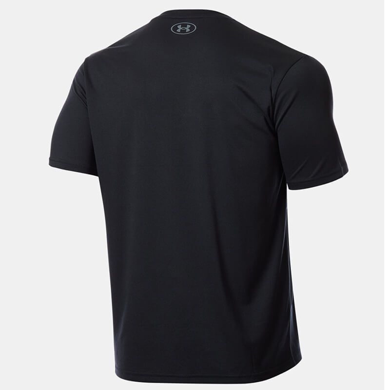 ●送料390円可能商品 アンダーアーマー UNDER ARMOUR HEATGEAR COOL 速乾 抗菌 ビッグロゴ 半袖 Tシャツ 黒[1371908-001-XL] 三 参★QWER★の画像2