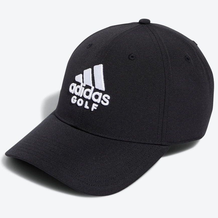 ★アディダス ゴルフ ADIDAS GOLF 新品 メンズ ビッグロゴ ベースボール キャップ 帽子 CAP 黒 57-60cm [HA9258-5760] 七★QWER QQAA-54_画像1