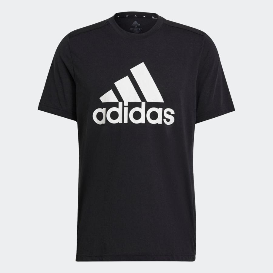 * postage 390 jpy possibility commodity Adidas ADIDAS new goods men's M D2M AR BL T-shirt short sleeves tops black L size [GT3109-L] three .*QWER