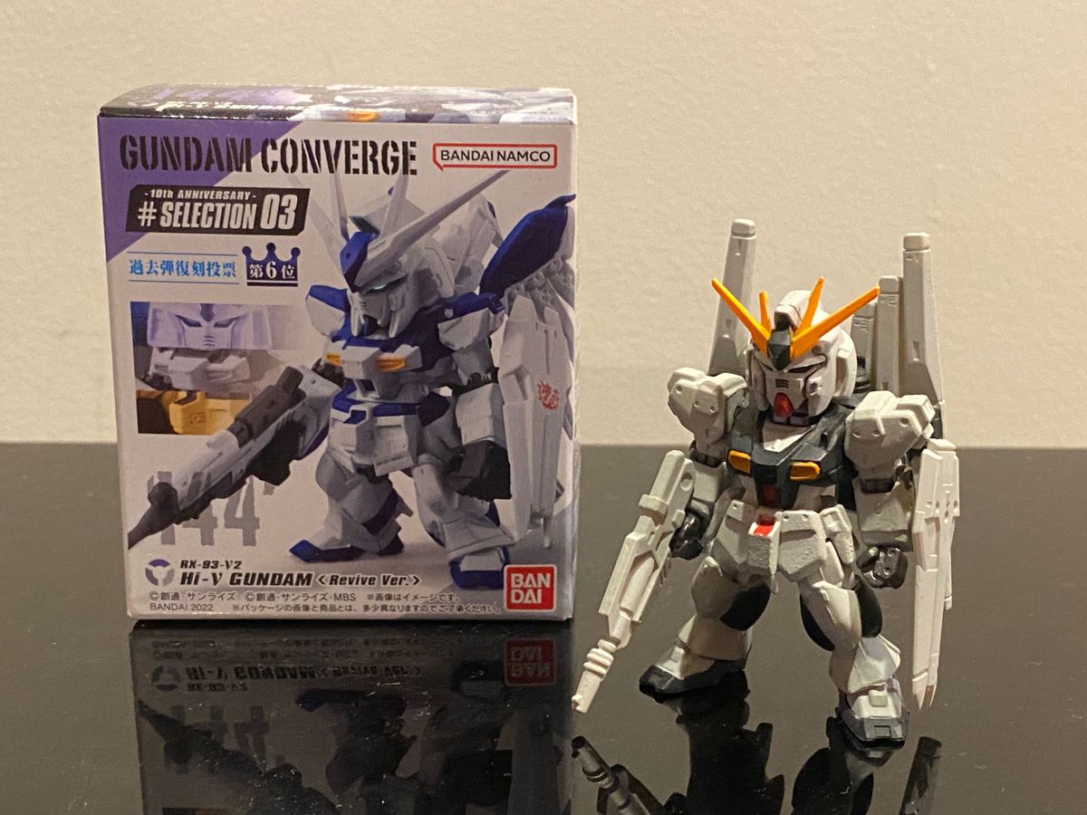 RX-93-ν2　ハイニュー＆ダブルフィンファンネルνセット　Hiν　FWガンダムコンバージ CONVERGE