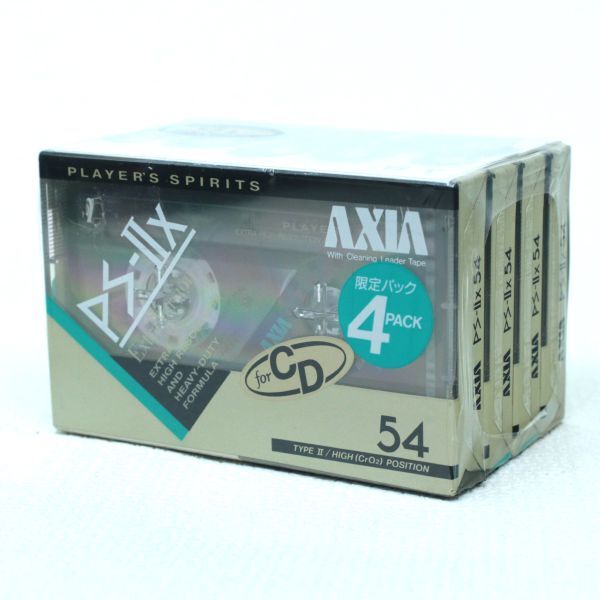 033b 未開封 ジャンク 限定4本パック ボンジョ ヴィ BON JOVI PS-ⅡX 54 アクシア AXIA ハイポジ カセットテープ インデックスカード_画像4
