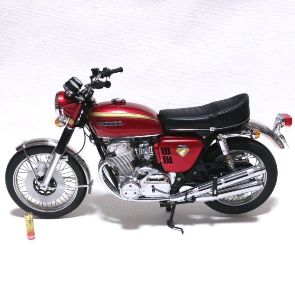 275b ジャンク 部品取り DeAGOSTINI デアゴスティーニ ホンダ Honda DREAM CB750 FOUR 1/4スケール バイク ミニカー ナナハン_画像3