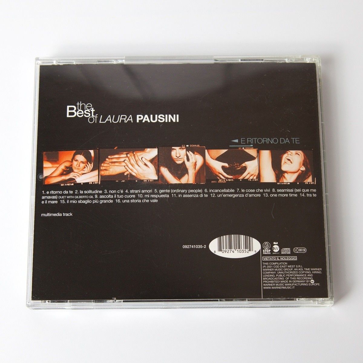 輸入盤 CD The Best of Laura Pausini ラウラ パウジーニ
